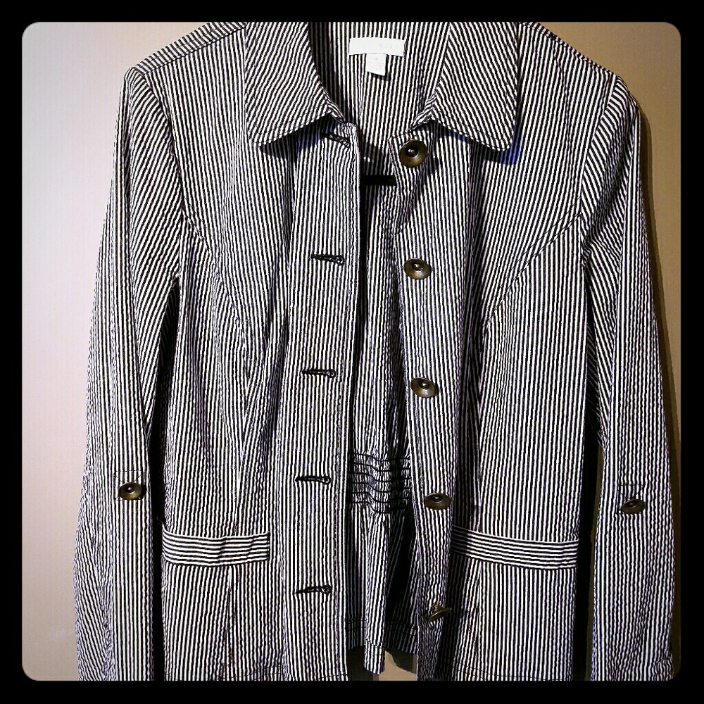 Charter Club stripey Jacket